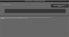 Desktop Screenshot of coretickets.com